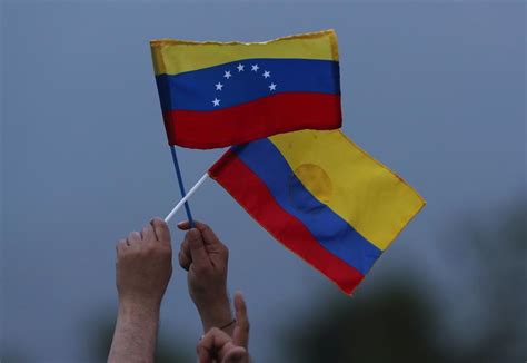 Colombia Venezuela Bandera The Relationship Has Developed Since The