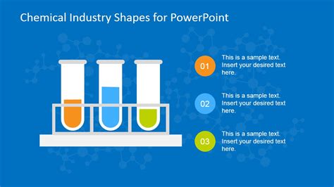 Chemical Industry Shapes For PowerPoint SlideModel