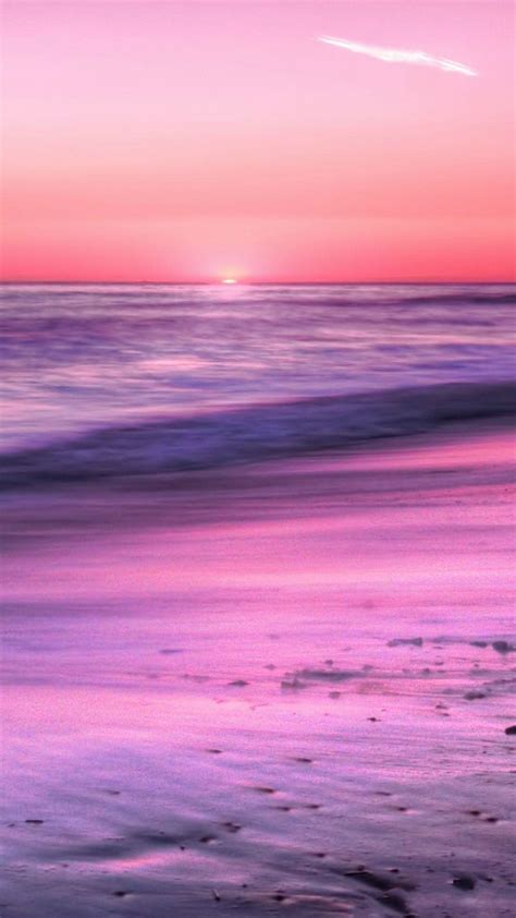 Sunrise Horizon Calm Sea Beach #iPhone #6 #plus #wallpaper | Sunset ...