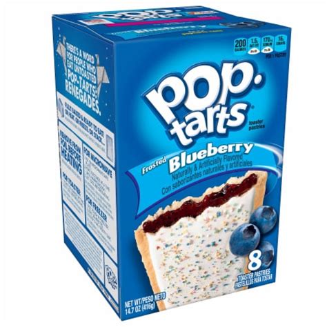 pop tarts toaster pastries frosted blueberry 14 7 oz food 4 less