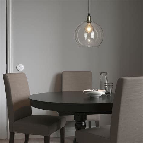 Jakobsbyn Pendant Lamp Shade Clear Glass 30 Cm Ikea Eesti