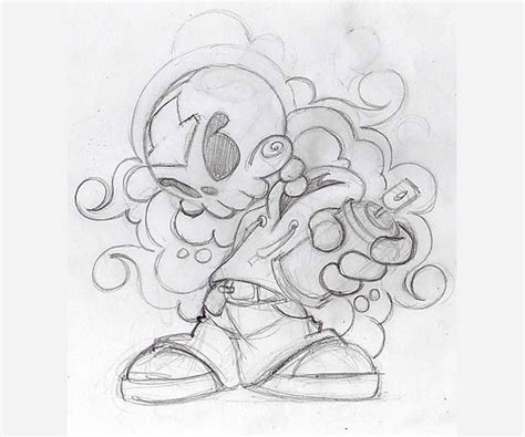 33 Best Graffiti Pencil Drawings And Sketches For Your Inspiration