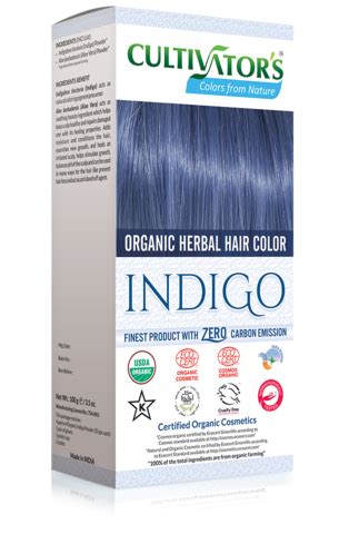 Make sure the henna powder you use is natural. Organic Herbal Hair Color - Indigo Natural hair dye with ...