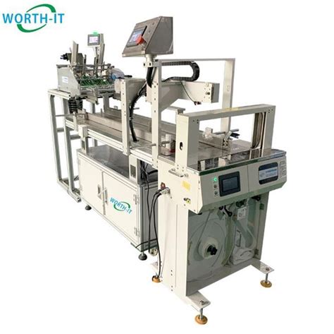 China Customized Card Feeder With Paper Banding Packaging Machine
