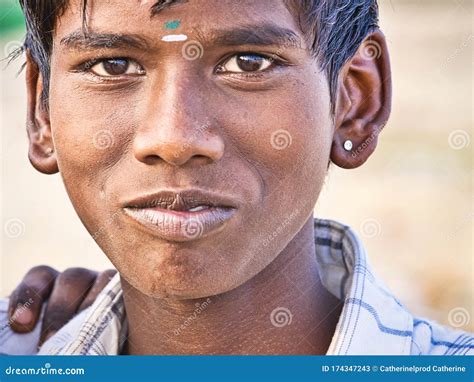 Portrait Of Indian People In The Street Editorial Stock Photo Image