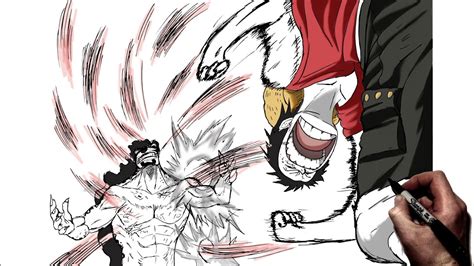 How To Draw Luffy Vs Lucci Step By Step One Piece YouTube
