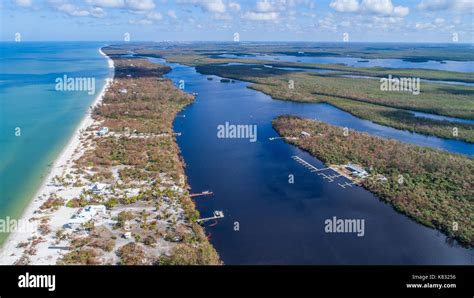 Aerial Photographs Of Hurricane Irma Damage In Naples Florida Along