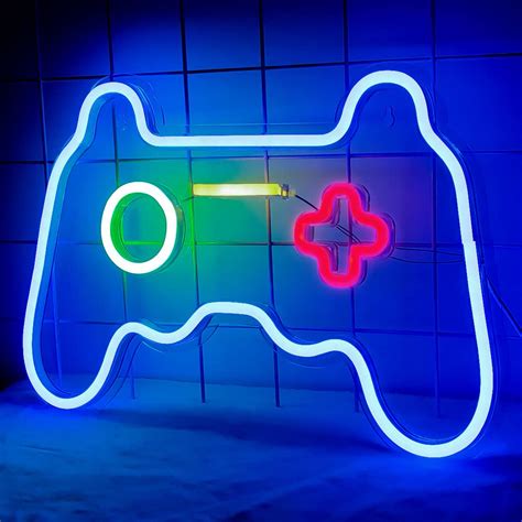 Gamepad Neon Sign Game Controller Neon Sign Led Neon Light Etsy Hong Kong