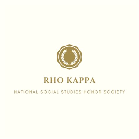 Rho Kappa National Social Studies Honor Society Chapter Coming To Lhs