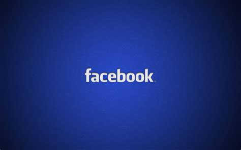 1920x1200 Facebook Social Network Logo Blue Wallpaper