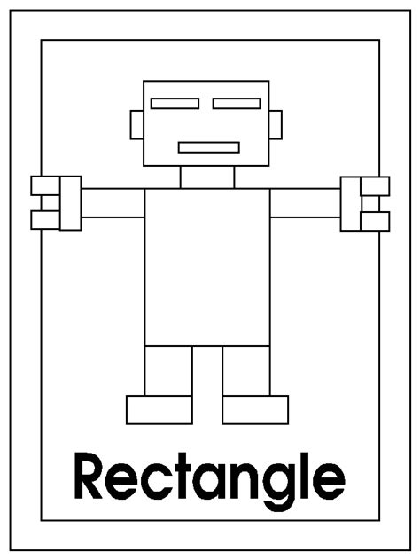 7 Best Images Of Rectangle Shape Worksheets For Preschool