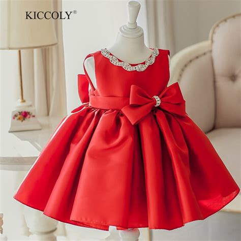 Red dresses for weddings | dress for the wedding. 2017 Summer New Baby Girl Dress Red 6M 2T Baby Girls ...