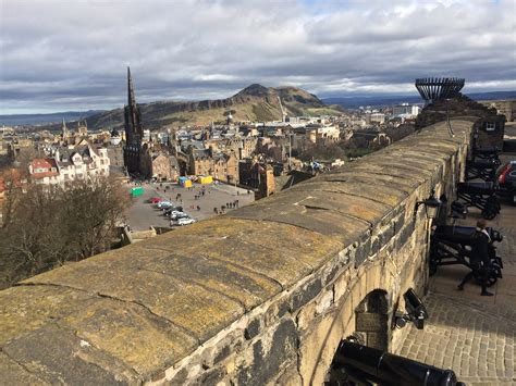 Arthurs Seat From Edinburgh Castle Insiderscotland