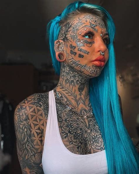 Full Body Art Tattoos Female Karina Shown
