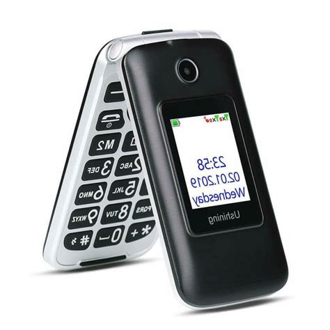 Ushining 3g Unlocked Flip Cell Phone For Senior