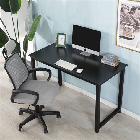 Modern Writing Desks For Small Spaces Includes Keyboard Tray And Many