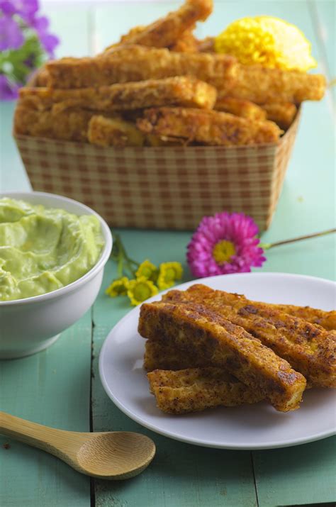 Tofu Fries With Avocado Crema May I Have That Recipe