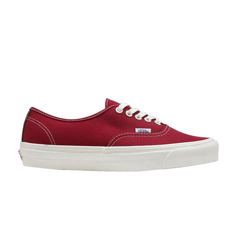 Og Authentic Lx Chili Pepper Red Vans Vn000uddiau Goat