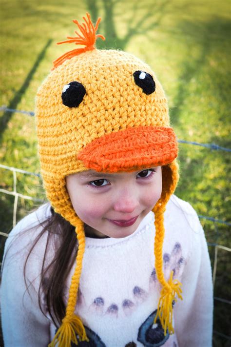 Crochet Kit For The Duck Hat Cris Crochet Shop