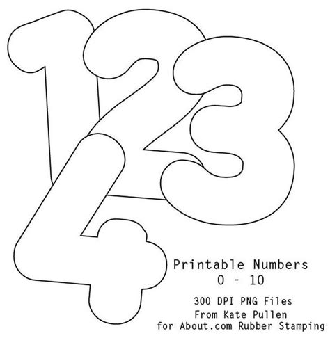Its As Easy As 1 2 3 To Use Free Printable Numbers Digital Stamps