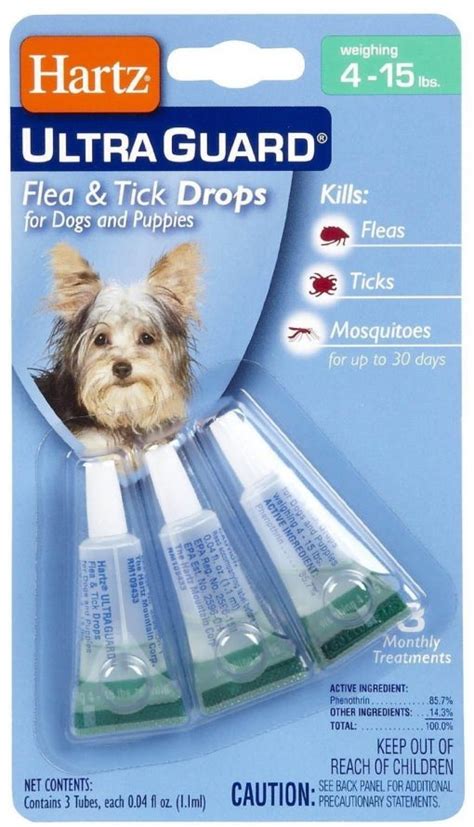 Drops For Dogs Ultraguard Flea And Tick Treatment Drops For Dogs