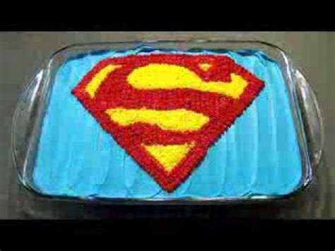 I had no idea what the decorations were before but i was so glad to see that the cake blended in perfectly! Superman cake decoration ideas - YouTube