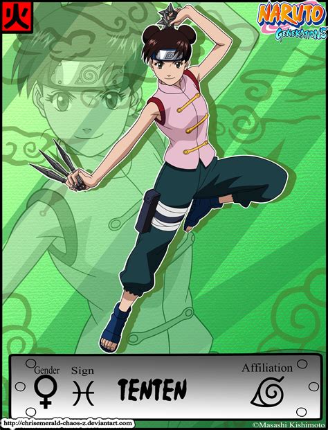 Tenten Pts By Krizeii On Deviantart Naruto Characters Anime Naruto
