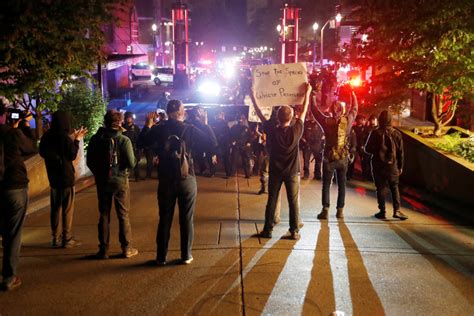 Us Marshals Investigate Shooting At Portland Protest Pbs Newshour