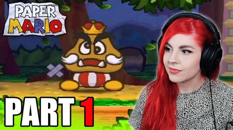 Paper Mario First Playthrough ⭐ Day 1 Youtube