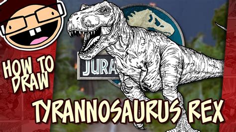 In this video i will show you all how to draw carnotaurus from jurassic world the game. How to Draw the TYRANNOSAURUS REX (Jurassic World ...