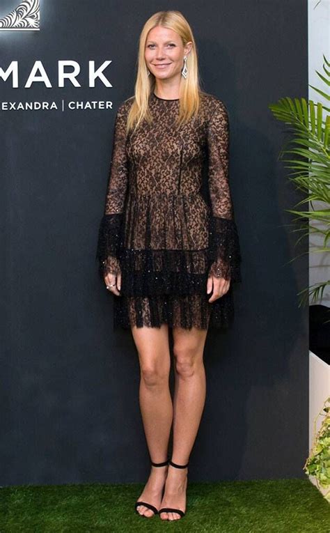 Lovely In Lace From The Best Of The Red Carpet Gwyneth Paltrow Showed
