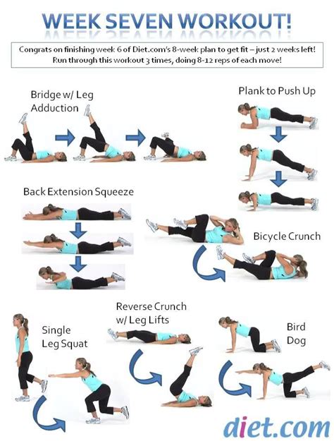 9 Best Images About 8 Week Fitness Challenge On Pinterest