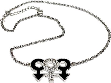 Amazon Com Hotwife Jewelry Mfm Pendant Stainless Steel Necklace