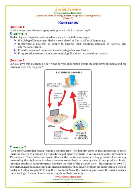 Ncert Solutions For Class 7 Social Science Civics Chapter 6 In Pdf