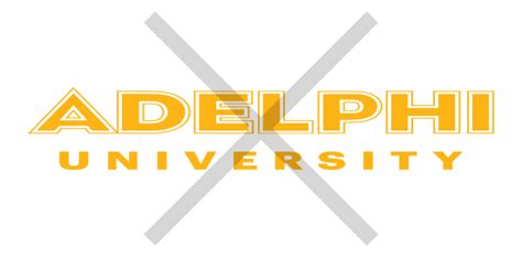 Logos are usually vector a logo is a symbol, mark, or other visual element that a company uses in place of or in co. Logo Mark | Brand Identity | Adelphi University