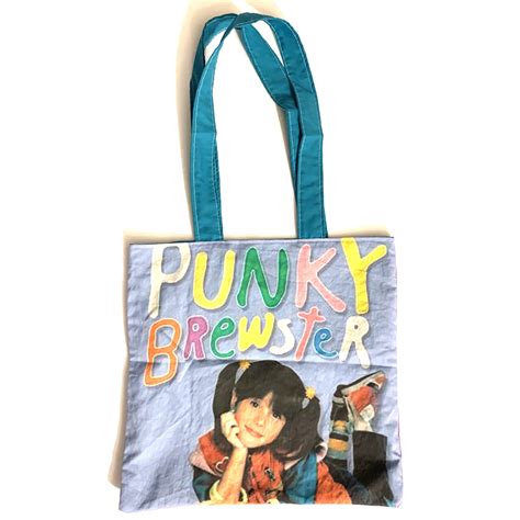 Retro 80s Punky Brewster Tv Show Fabric Tote Bag Doll Coleco Etsy