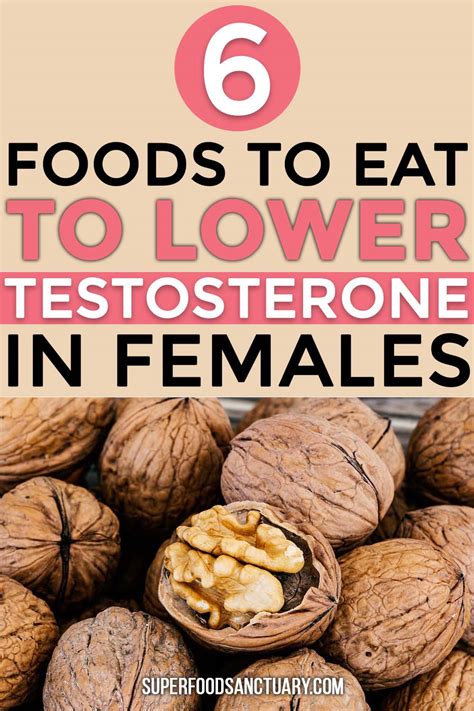 6 Foods To Eat To Lower Testosterone In Females Superfood Sanctuary
