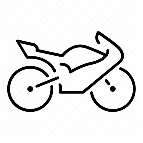 Motorbike Motorcycle Sport Super Side View Icon