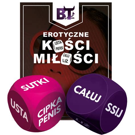 Erotyczne Kości Miłości Do Sex Gry Dla Par Gra Erotyczna W Kostki