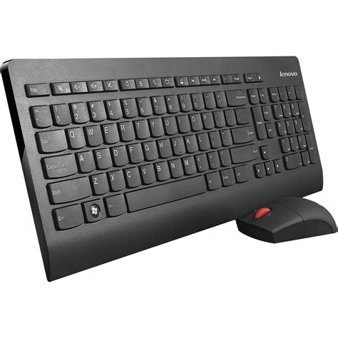 Lenovo Ultraslim Wireless Keyboard And Mouse 0a34032 Bandh Photo