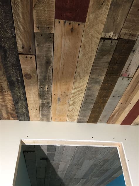 Pallet Wood Ceiling A Guide To Installing And Maintaining A Beautiful