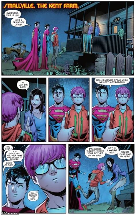 Superman Comes Out As Bisexual Dc Comics Reveals Woke Superhero Son Of