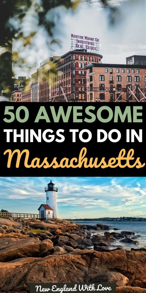 The Words 50 Awesome Things To Do In Massachusetts With Images Of