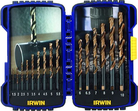 Irwin Pro Drill Set Turbomax 15 Piece Jobber Drill Bits