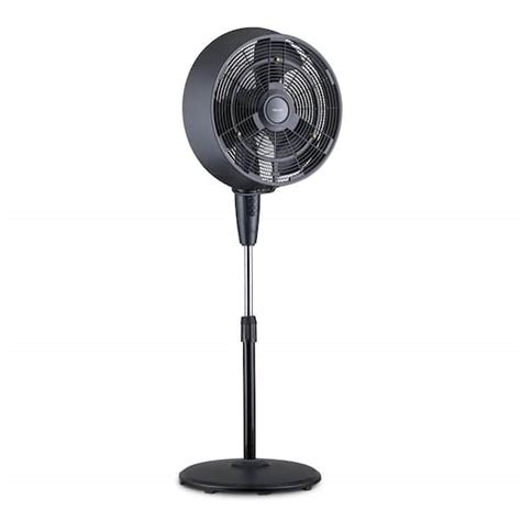 Newair 18 In 3 Speed Wide Angle Oscillating Outdoor Misting Fan And