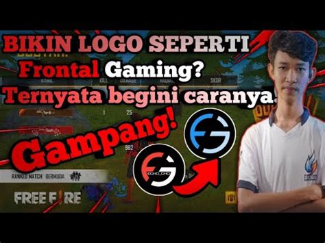 The tutorial is in foreign language but is self illustrated. CARA MEMBUAT LOGO SEPERTI FRONTAL GAMING Di Hp!! - YouTube