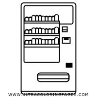 Best Ideas For Coloring Vending Machine Coloring Page