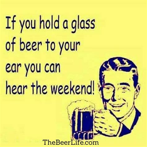 Can You Hear It Beer Humor Beer Puns Beer Memes