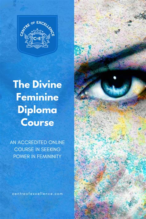 Divine Feminine Diploma Course Study Online Center Of Excellence