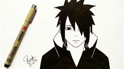 Visit animeshow.tv for more naruto: Drawing Sasuke (Naruto Shippuden episode 484) - YouTube
